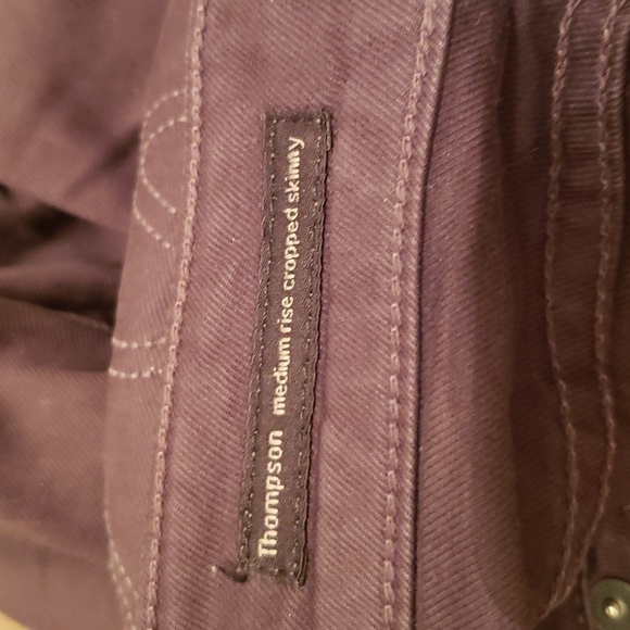 (26W) Citizens of Humanity by Jerome Dahan Thompson Medium Rise Cropped Skinny - Picture 5 of 15